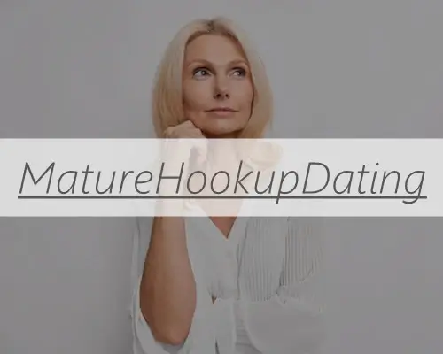 Mature Hookup Dating